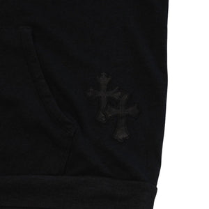 CHROME HEARTS Y NOT Pullover Hoodie Size XL Cemetery Cross Patch 12 Patches Charcoal Gray Good Condition Used 4a001320