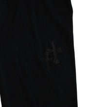 画像をギャラリービューアに読み込む, CHROME HEARTS クロムハーツ Y NOT プルオーバーフーディー サイズXL セメタリークロスパッチ 12パッチ チャコールグレー 美品 中古 4a001320