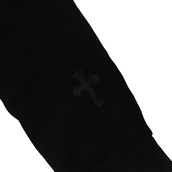 CHROME HEARTS Y NOT Pullover Hoodie Size XL Cemetery Cross Patch 12 Patches Charcoal Gray Good Condition Used 4a001320