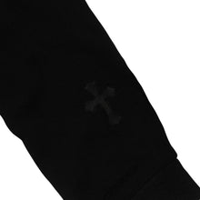 画像をギャラリービューアに読み込む, CHROME HEARTS クロムハーツ Y NOT プルオーバーフーディー サイズXL セメタリークロスパッチ 12パッチ チャコールグレー 美品 中古 4a001320