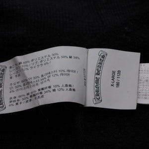 CHROME HEARTS Y NOT Pullover Hoodie Size XL Cemetery Cross Patch 12 Patches Charcoal Gray Good Condition Used 4a001320