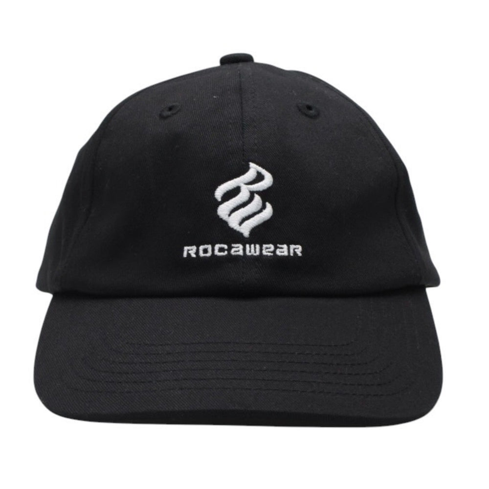 新品未使用 ROCAWEAR ロカウェア キャップ RW-LCPK01 JAY-Z ロゴ コットン ブラック 中古 4a001548