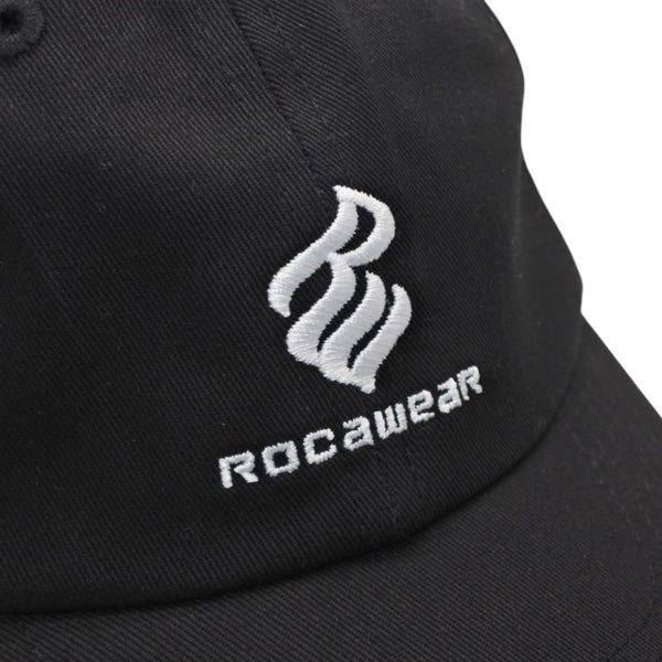 New and unused ROCAWEAR Cap RW-LCPK01 JAY-Z Logo Cotton Black Used 4a001548