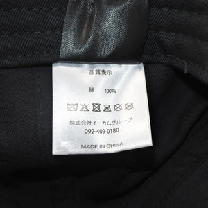 New and unused ROCAWEAR Cap RW-LCPK01 JAY-Z Logo Cotton Black Used 4a001548
