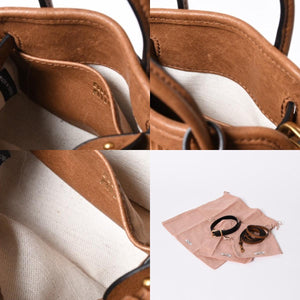 極美品 MIU MIU ミュウミュウ アバンチュール マイクロ トップハンドルバッグ 5BB169 ナッパレザー ブラウン ゴールド金具 中古 4a006231