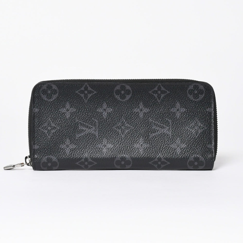 LOUIS VUITTON ルイヴィトン ジッピーウォレットヴェルティカル 長財布 モノグラムエクリプスキャンバス モノグラム ブラック シルバー金具 M62295 美品 中古 4a006643