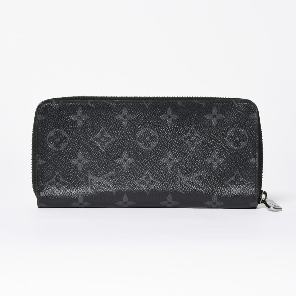 LOUIS VUITTON ルイヴィトン ジッピーウォレットヴェルティカル 長財布 モノグラムエクリプスキャンバス モノグラム ブラック シルバー金具 M62295 美品 中古 4a006643
