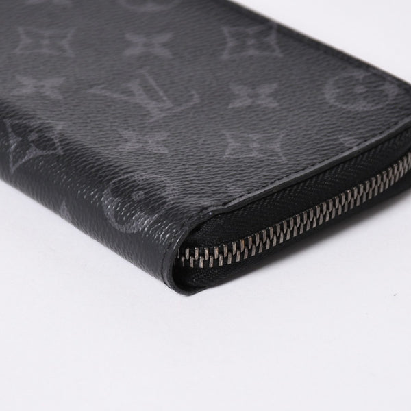 LOUIS VUITTON ルイヴィトン ジッピーウォレットヴェルティカル 長財布 モノグラムエクリプスキャンバス モノグラム ブラック シルバー金具 M62295 美品 中古 4a006643