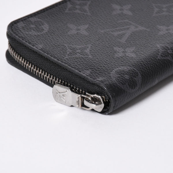 LOUIS VUITTON ルイヴィトン ジッピーウォレットヴェルティカル 長財布 モノグラムエクリプスキャンバス モノグラム ブラック シルバー金具 M62295 美品 中古 4a006643