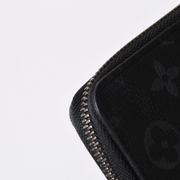 LOUIS VUITTON ルイヴィトン ジッピーウォレットヴェルティカル 長財布 モノグラムエクリプスキャンバス モノグラム ブラック シルバー金具 M62295 美品 中古 4a006643