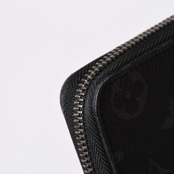LOUIS VUITTON ルイヴィトン ジッピーウォレットヴェルティカル 長財布 モノグラムエクリプスキャンバス モノグラム ブラック シルバー金具 M62295 美品 中古 4a006643