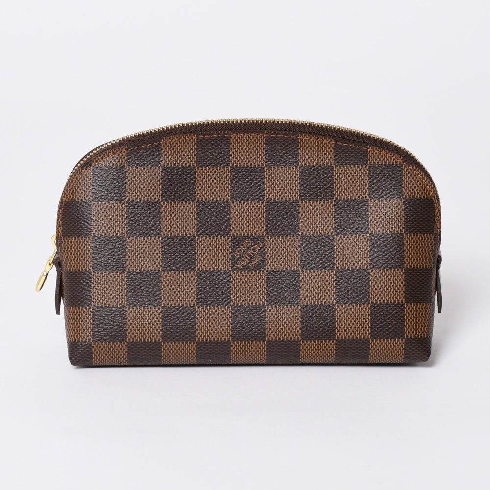 極美品 LOUIS VUITTON ルイ ヴィトン ポシェット ダミ キャンバス/レザー エベヌ レディース N47516 中古 4a006605