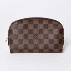 極美品 LOUIS VUITTON ルイ ヴィトン ポシェット ダミ キャンバス/レザー エベヌ レディース N47516 中古 4a006605