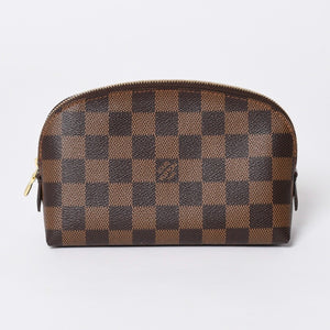 極美品 LOUIS VUITTON ルイ ヴィトン ポシェット ダミ キャンバス/レザー エベヌ レディース N47516 中古 4a006605