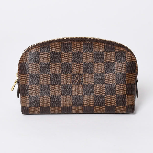極美品 LOUIS VUITTON ルイ ヴィトン ポシェット ダミ キャンバス/レザー エベヌ レディース N47516 中古 4a006605