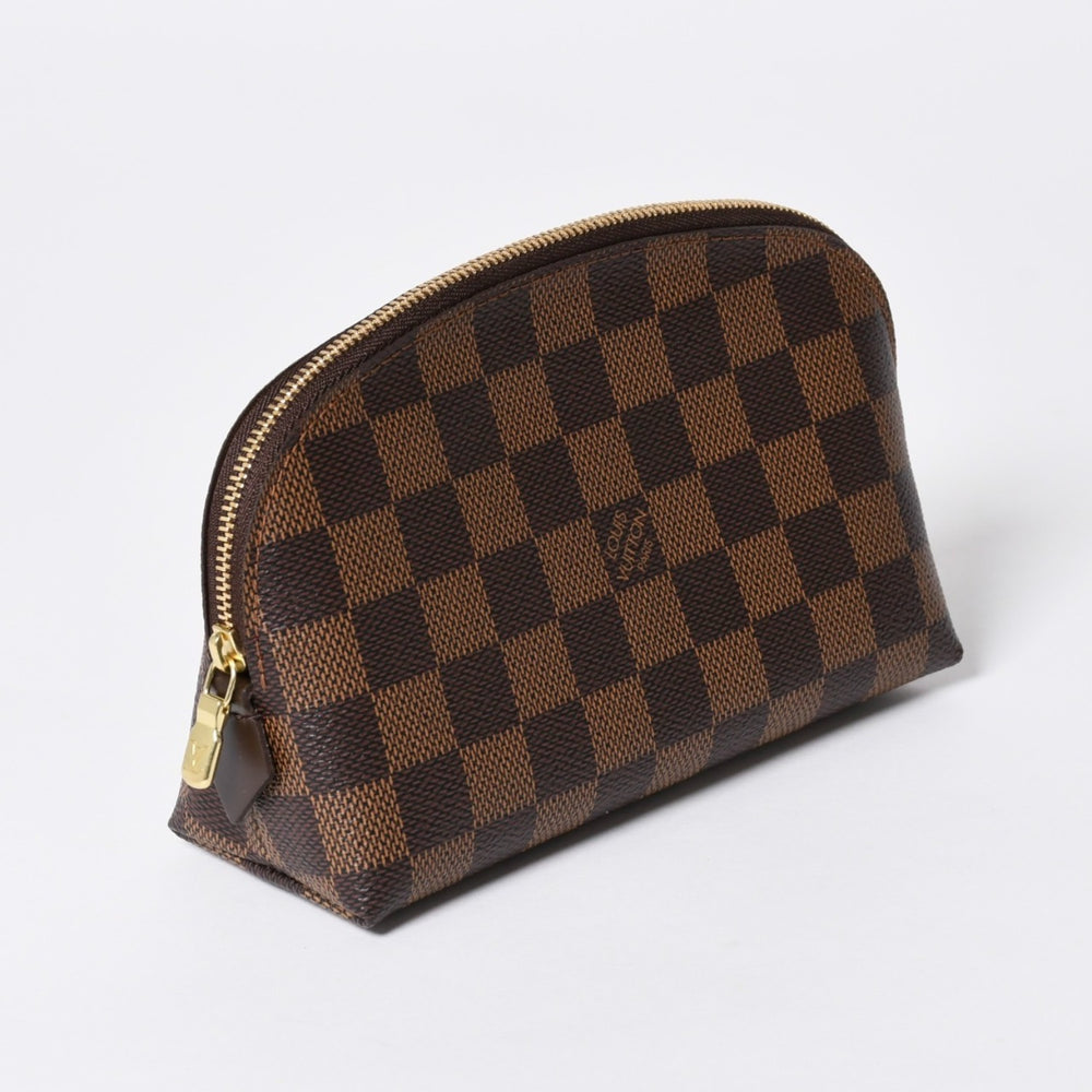 極美品 LOUIS VUITTON ルイ ヴィトン ポシェット ダミ キャンバス/レザー エベヌ レディース N47516 中古 4a006605