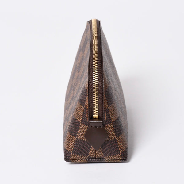 極美品 LOUIS VUITTON ルイ ヴィトン ポシェット ダミ キャンバス/レザー エベヌ レディース N47516 中古 4a006605