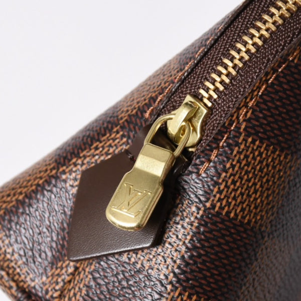 極美品 LOUIS VUITTON ルイ ヴィトン ポシェット ダミ キャンバス/レザー エベヌ レディース N47516 中古 4a006605