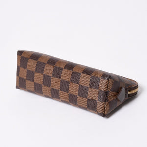 極美品 LOUIS VUITTON ルイ ヴィトン ポシェット ダミ キャンバス/レザー エベヌ レディース N47516 中古 4a006605