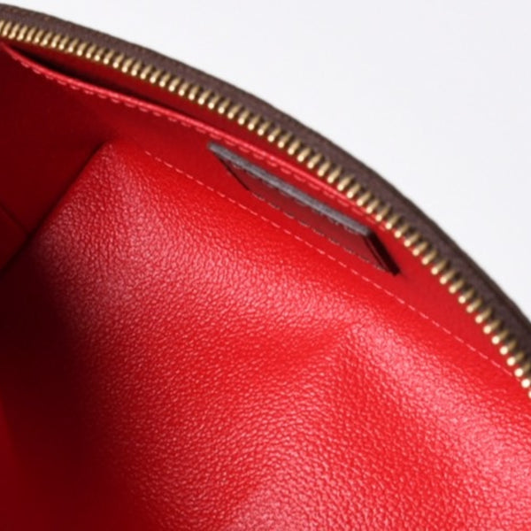 極美品 LOUIS VUITTON ルイ ヴィトン ポシェット ダミ キャンバス/レザー エベヌ レディース N47516 中古 4a006605