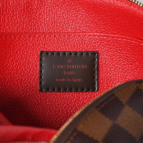 極美品 LOUIS VUITTON ルイ ヴィトン ポシェット ダミ キャンバス/レザー エベヌ レディース N47516 中古 4a006605