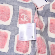 画像をギャラリービューアに読み込む, CHANEL シャネル ノースリーブ カットソー P17269V09788 サイズ38 ココマーク ココキューブ ネイビー レッド 美品 中古 4a000890