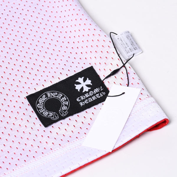 新品未使用 CHROME HEARTS クロムハーツ × MATTY BOY マッティボーイ PPO BSKTBL JERSE タンクトップ サイズL メッシュ レッド 中古 4a000671