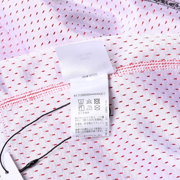 新品未使用 CHROME HEARTS クロムハーツ × MATTY BOY マッティボーイ PPO BSKTBL JERSE タンクトップ サイズL メッシュ レッド 中古 4a000671