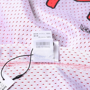 新品未使用 CHROME HEARTS クロムハーツ × MATTY BOY マッティボーイ PPO BSKTBL JERSE タンクトップ サイズL メッシュ レッド 中古 4a000671