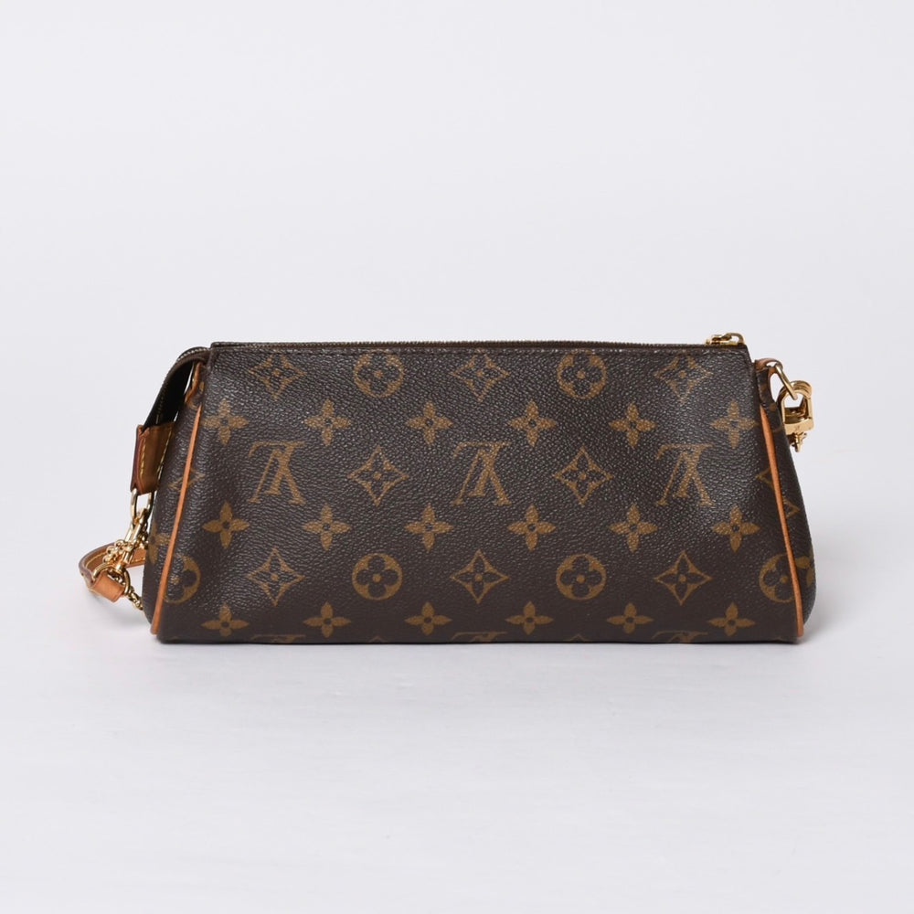 LOUIS VUITTON ルイヴィトン エヴァ ショルダーバッグ M95567 モノグラム ブラウン ゴールド金具 美品 中古 4a000595