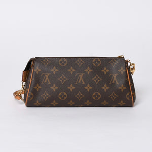 LOUIS VUITTON Eva Shoulder Bag M95567 Monogram Brown Gold Hardware Good Condition Used 4a000595