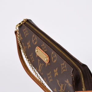 LOUIS VUITTON Eva Shoulder Bag M95567 Monogram Brown Gold Hardware Good Condition Used 4a000595