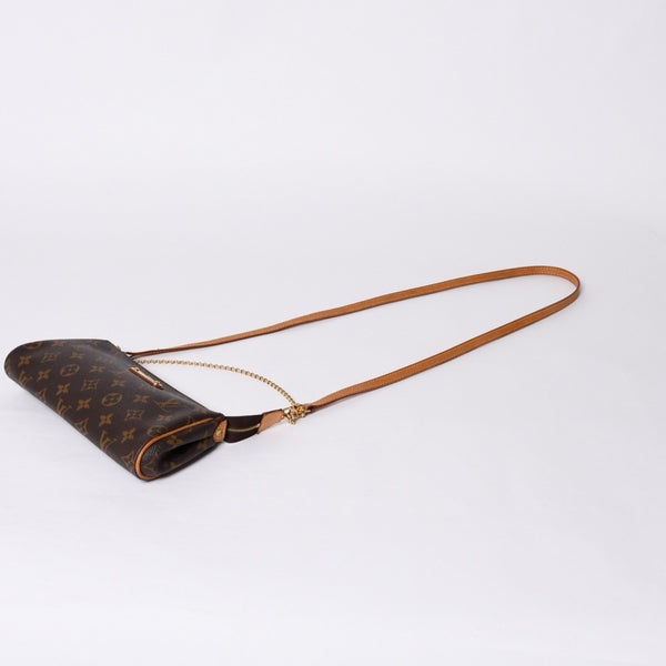 LOUIS VUITTON Eva Shoulder Bag M95567 Monogram Brown Gold Hardware Good Condition Used 4a000595