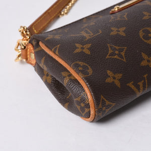 LOUIS VUITTON Eva Shoulder Bag M95567 Monogram Brown Gold Hardware Good Condition Used 4a000595