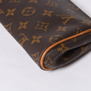LOUIS VUITTON Eva Shoulder Bag M95567 Monogram Brown Gold Hardware Good Condition Used 4a000595
