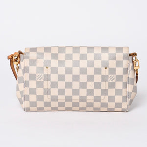 LOUIS VUITTON ルイヴィトン ショルダーバッグ ダミエアズール フェイボリットMM ダミエキャンバス N41275 美品 中古 4a000807