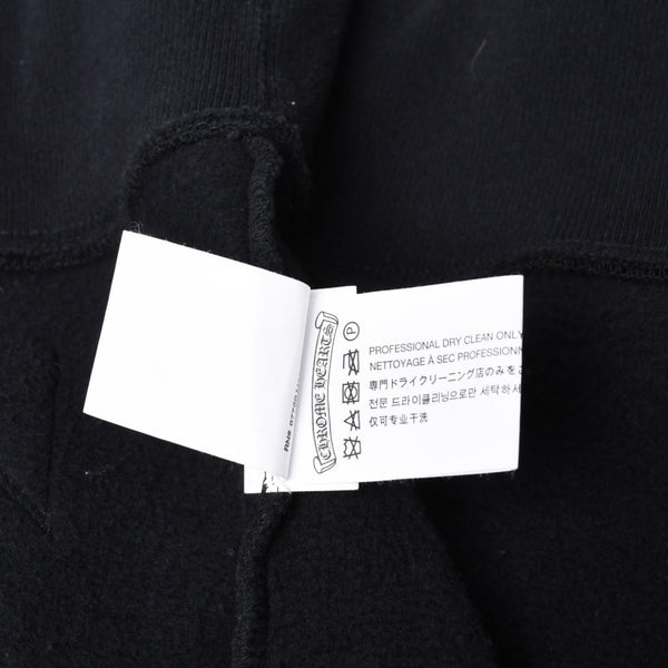 CHROME HEARTS Zip Up Hoodie Floral Parka Size M Leather Patch Black Good Condition Used 4a000690