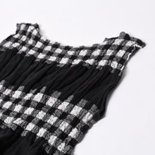 画像をギャラリービューアに読み込む, 極美品 ISSEY MIYAKE me イッセイミヤケ ミー ワンピース プリーツ ホワイト ブラック MI42FR622 ポリエステル サイズF 中古 4a014077