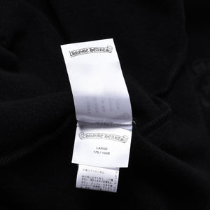 New and unused CHROME HEARTS Zip Up Black Gold Parka Size L Dagger Zip Old English Logo Used 4a000680