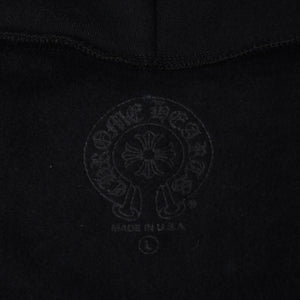New and unused CHROME HEARTS Zip Up Black Gold Parka Size L Dagger Zip Old English Logo Used 4a000681