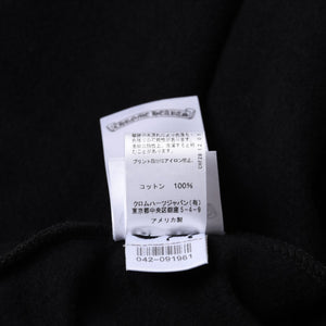 New and unused CHROME HEARTS Zip Up Black Gold Parka Size L Dagger Zip Old English Logo Used 4a000681
