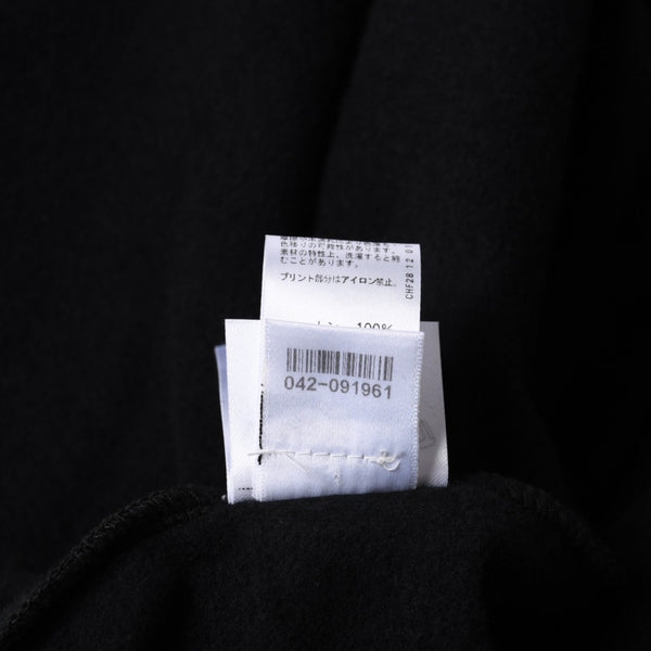 New and unused CHROME HEARTS Zip Up Black Gold Parka Size L Dagger Zip Old English Logo Used 4a000681
