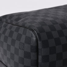 画像をギャラリービューアに読み込む, 極美品 LOUIS VUITTON ルイヴィトン キーポルバンドリエール55 ボストンバッグ N41413 ダミエグラフィット ブラック 中古 4a000669