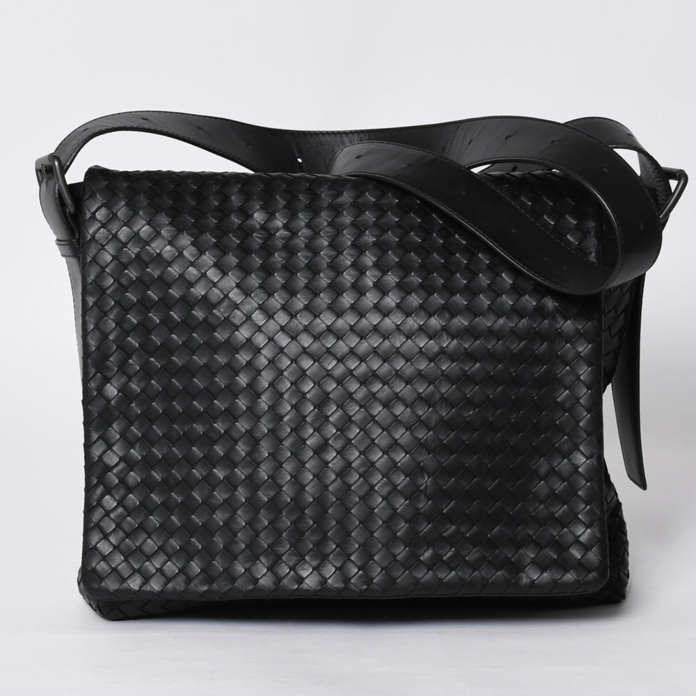 Bottega Veneta ボッテガヴェネタ B0086 78160 Shoulder Bag ショルダーバッグ ブラックカラー 美品 中古 4a000766