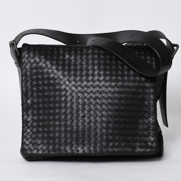 Bottega Veneta ボッテガヴェネタ B0086 78160 Shoulder Bag ショルダーバッグ ブラックカラー 美品 中古 4a000766