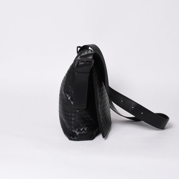 Bottega Veneta ボッテガヴェネタ B0086 78160 Shoulder Bag ショルダーバッグ ブラックカラー 美品 中古 4a000766