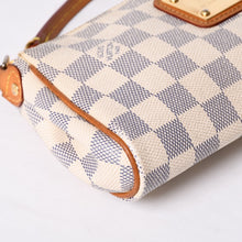 画像をギャラリービューアに読み込む, LOUIS VUITTON ルイヴィトン ダミエ アズール エヴァ 2WAY ハンド ショルダー バッグ N55214 美品 中古 4a000730