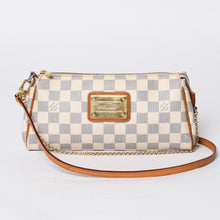 画像をギャラリービューアに読み込む, LOUIS VUITTON ルイヴィトン ダミエ アズール エヴァ 2WAY ハンド ショルダー バッグ N55214 美品 中古 4a000730