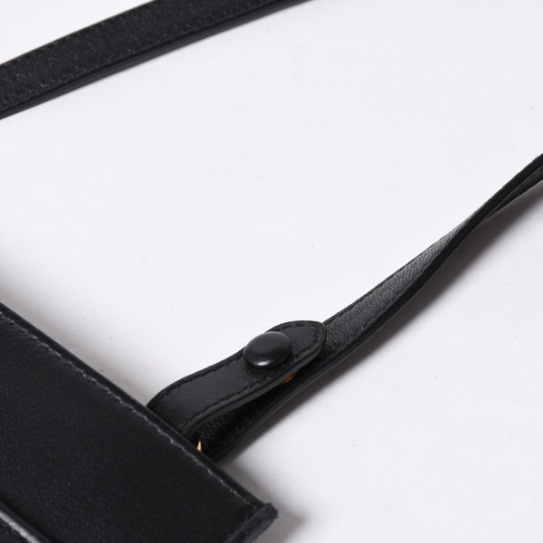 MIU MIU ミュウ ミュウ Shoulder Bag ショルダーバッグ Black ブラック 斜め掛け ポシェット ミニバッグ マテラッセ 美品 中古 4a000135