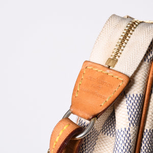 LOUIS VUITTON Damier Azur Eva 2WAY Hand Shoulder Bag N55214 Good Condition Used 4a000730